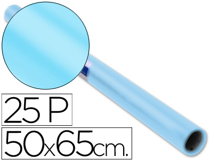 PAPEL LUSTRO SADIPAL 50 X 65 CM 65 GR CELESTE
