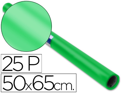 PAPEL LUSTRO SADIPAL 50 X 65 CM 65 GR VERDE