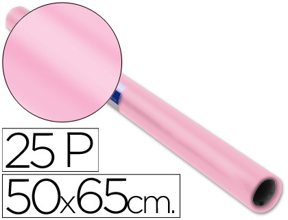 PAPEL LUSTRO SADIPAL 50 X 65 CM 65 GR ROSA PALIDO